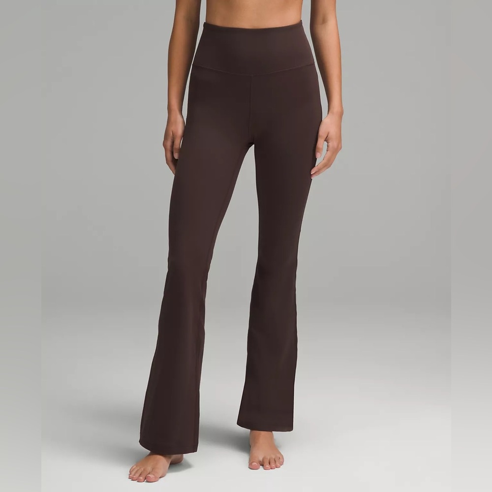 Espresso lululemon flare leggings
